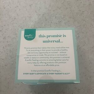 Evenflo feeding 6 slow flow nipples